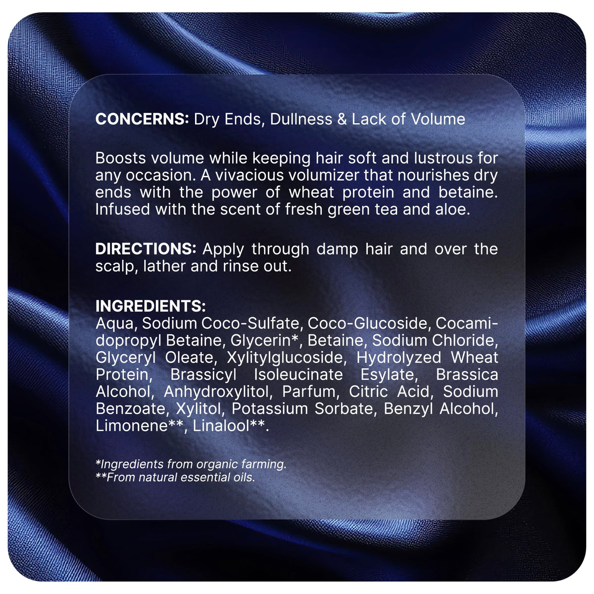 Pureance Hydralift - Volumizing Shampoo for Thinning Hair for Women & Men - Clean Hair Thickening & Volume Shampoo - Sulfate-Free with Wheat Protein, Betaine, Glycerin, Aloe & No Parabens - 9.81 Fl Oz