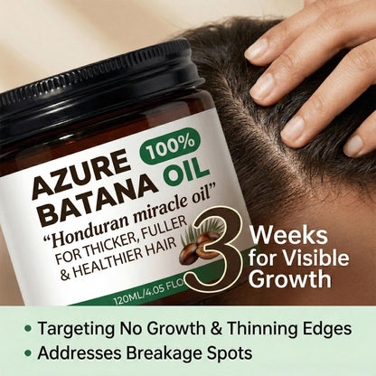 1PCSAzure Batana Oil For Hair Growth,100% Raw Organic Batana Hair Mask from Honduras
