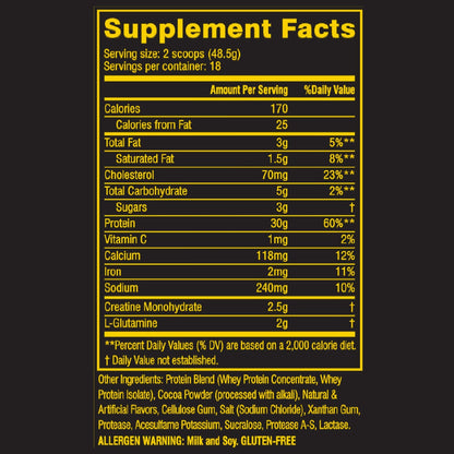 Cellucor Whey Sport Protein Powder Chocolate - Post Workout Recovery Drink with Whey