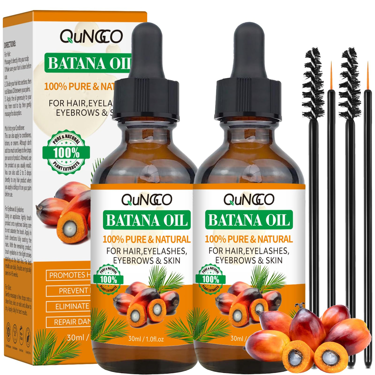 2 Pack Batana Oil for Hair Growth