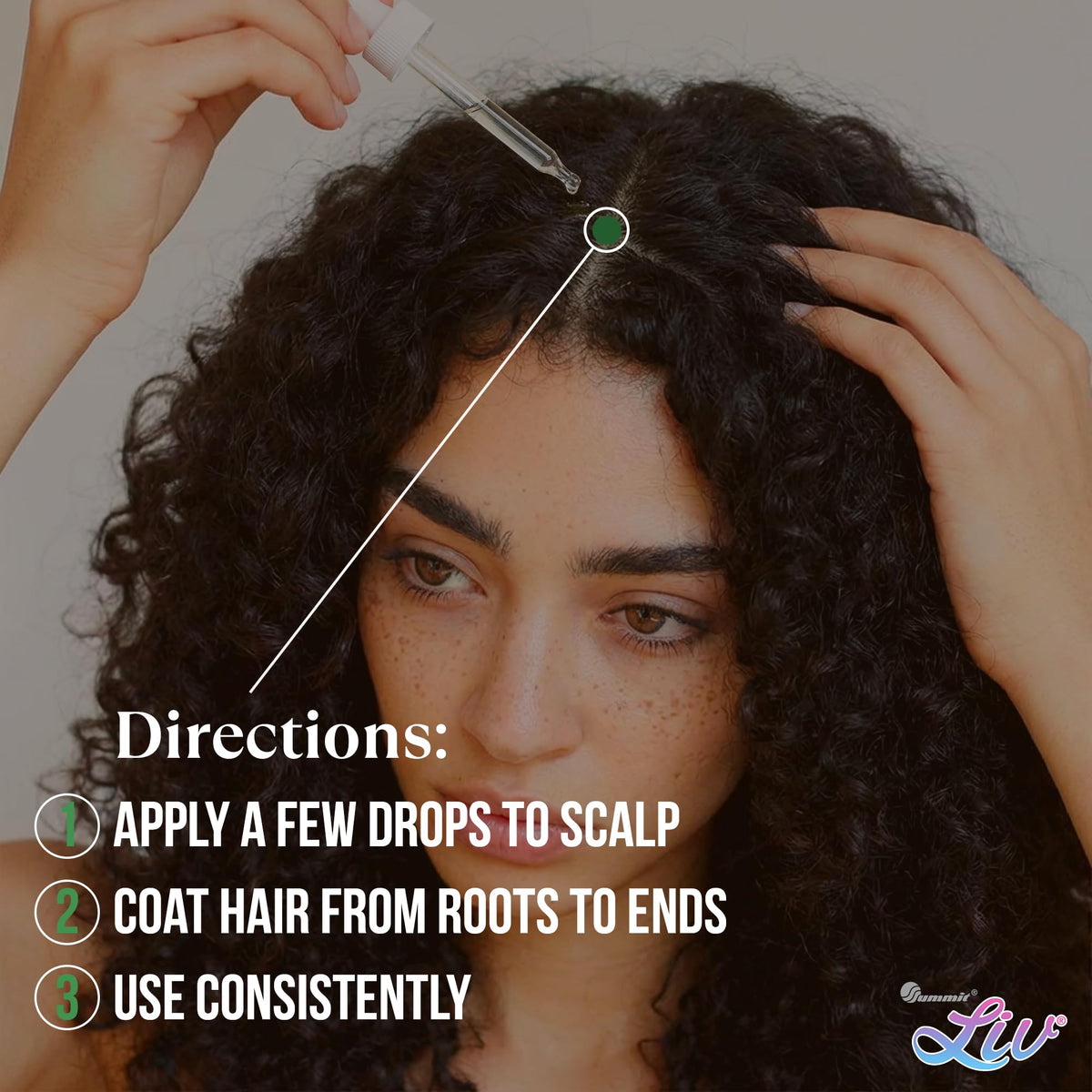 LIV LoveGrowth Rapid Bloom Scalp Nourishing Oil, Supports Healthy Hair Growth and Length Retention, Lightweight Non-Greasy Hair Growth Oil for Hair, Rosemary Peppermint Infused, 1.6 fl oz 47 mL