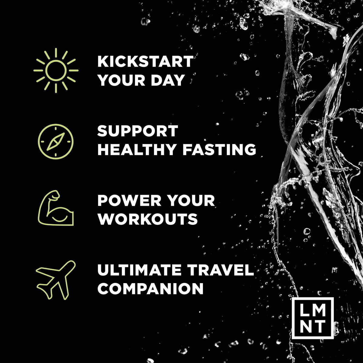 LMNT Zero-Sugar Electrolytes - Citrus Salt - Hydration Powder Packets - No Dodgy Ingredie
