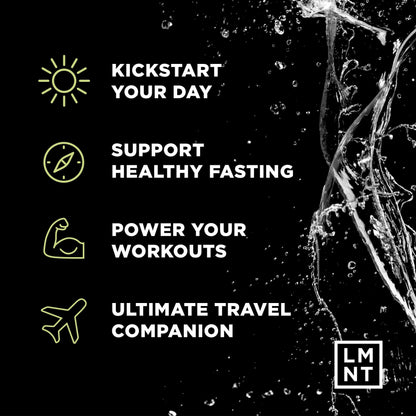 LMNT Zero-Sugar Electrolytes - Citrus Salt - Hydration Powder Packets - No Dodgy Ingredie