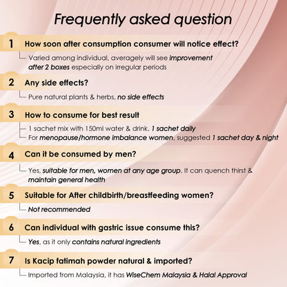Total Life Renew (M) Sdn. Bhd. TLR Perfect Women Kacip Fatimah for Women - 100% Natural