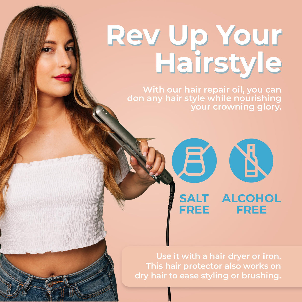 LATINOIL - Chia Oil Hair Treatment, Oil for Hair Frizz and Dryness, Hair Oil Treatment with Chia Seed Oil, Amino acids, Omegas, and Hyaluronic Acid, 12 ml Hair Oil, 6-Pack