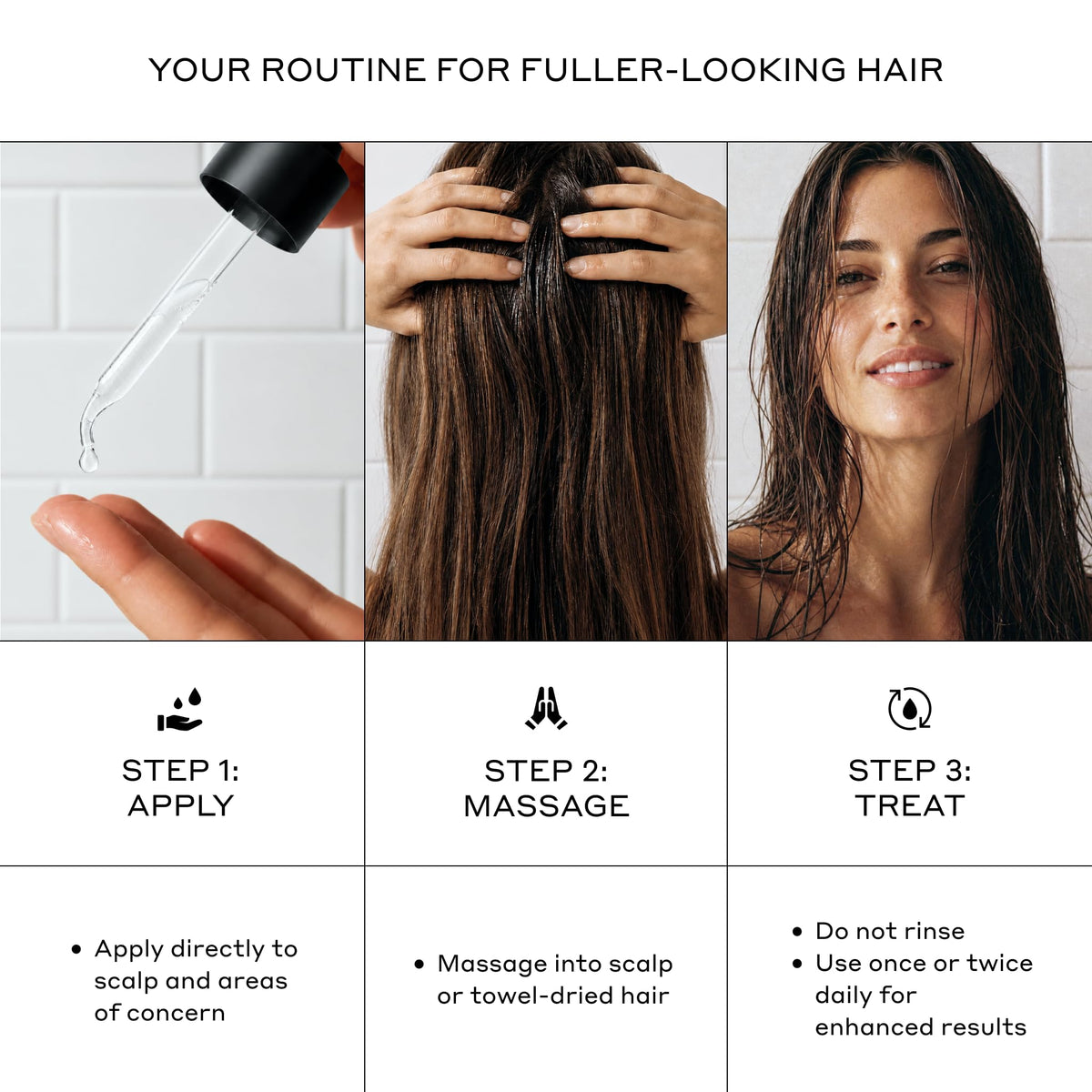 ZENAGEN Densifying Hair Serum for Fine + Thinning Hair - Boosts Hair Density, Strengthens & Nourishes Hair Follicles, Non-Greasy Water-Based Formula, Plant-Based, Vegan, All Hair Types, 1 oz