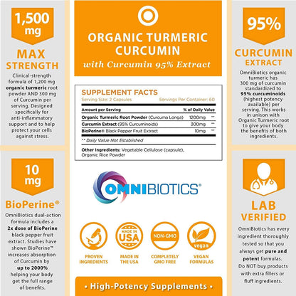 OmniBiotics Myo-Inositol + Turmeric Curcumin
