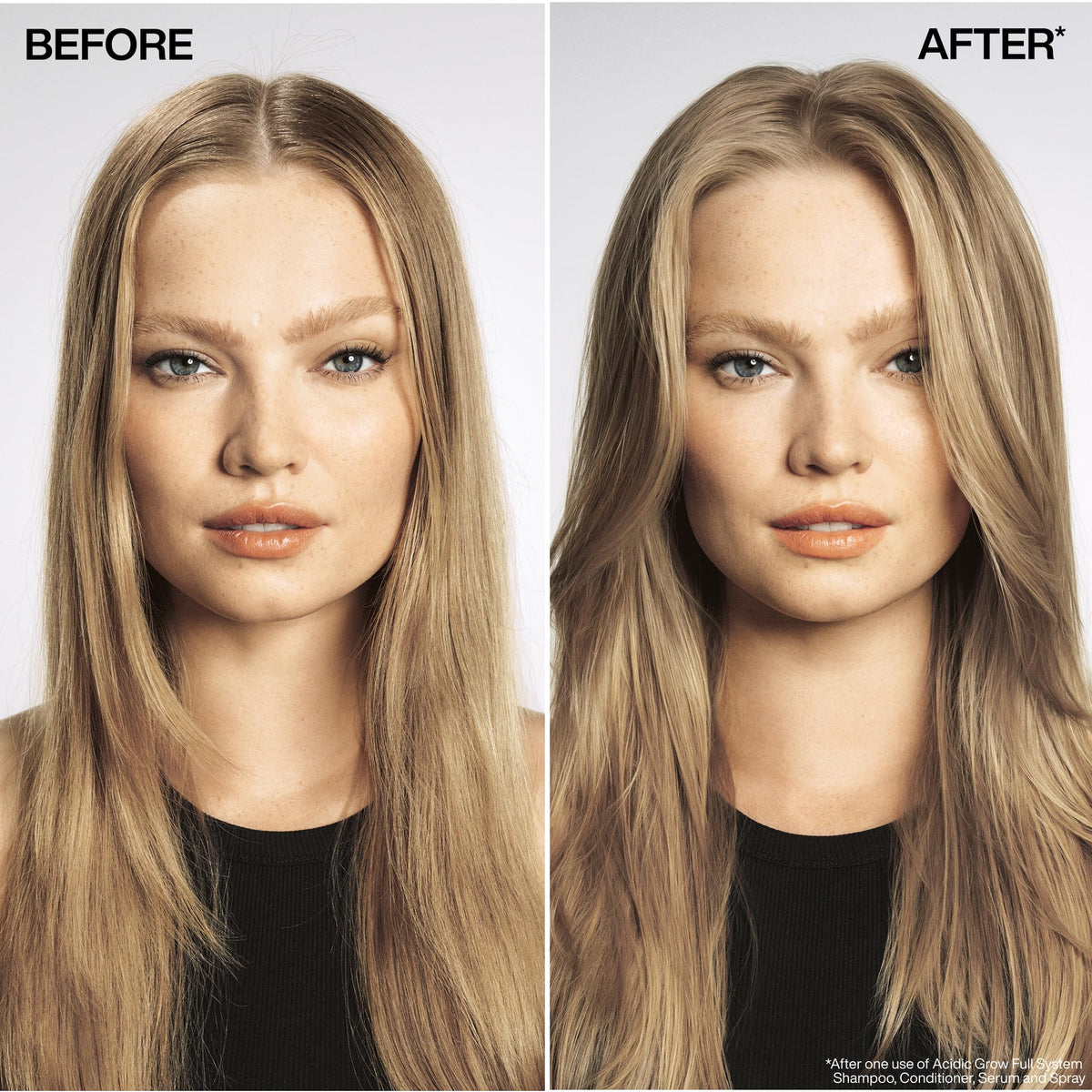Redken Acidic Grow Full System Scalp & Hair Serum - Lightweight Leave-In Treatment for Rebalanced, Healthy-Looking Scalp and Fuller, Thicker Hair, With Azelaic Acid, 1.5 Fl Oz