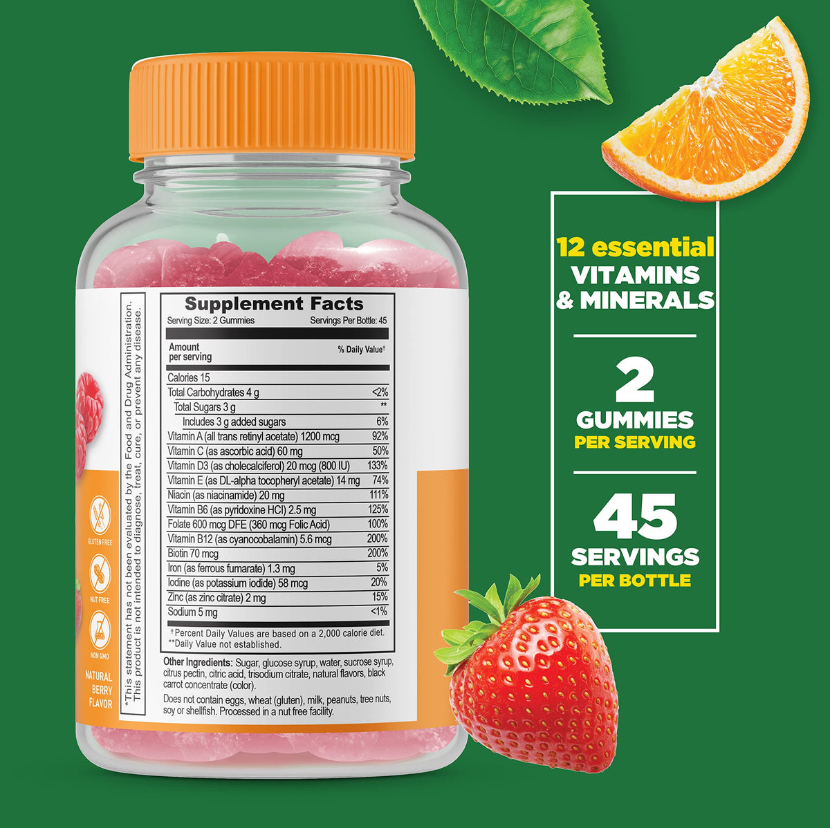 Lifeable Women's Prenatal Multivitamin + Probiotic 10 Billion, Gummies Bundle - Great Tasting