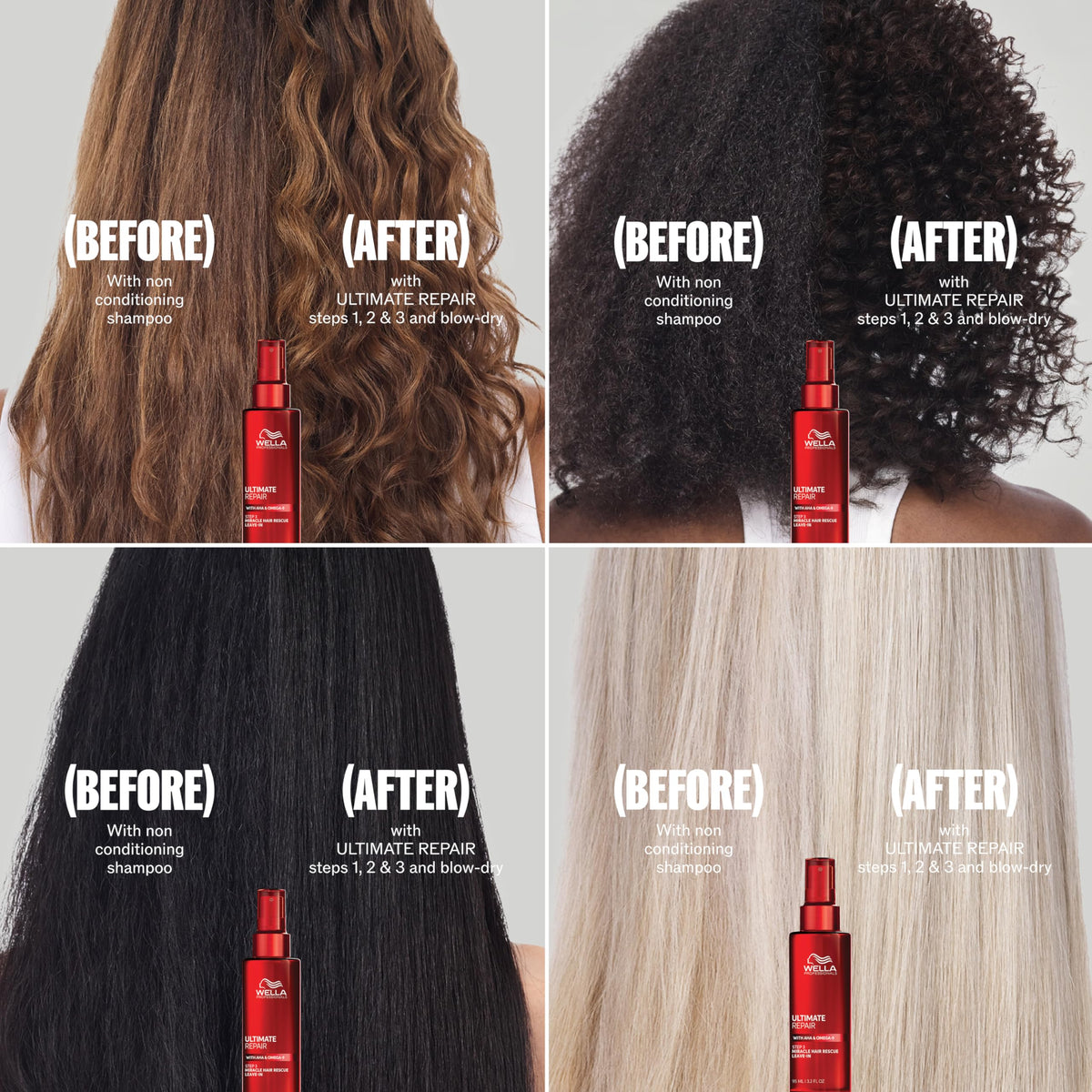 Wella Professionals ULTIMATE REPAIR - Luxury Leave-In Treatment - Long-Lasting Repair & Protection - For All Hair Types - 1 Fl Oz - Packaging May Vary